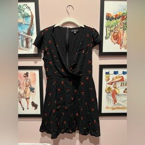 Lulu’s Cherry Wrap Dress